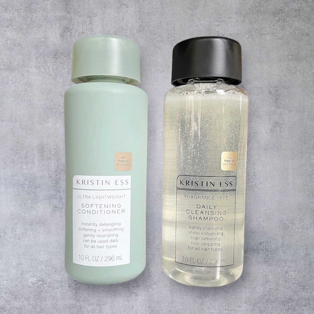 NWT Kristin Ess Softening Conditioner + Daily Cleansing Shampoo - 10 fl oz/Each